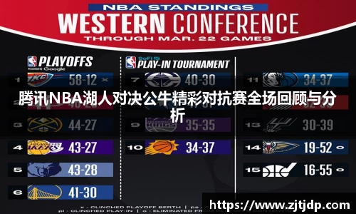 腾讯NBA湖人对决公牛精彩对抗赛全场回顾与分析