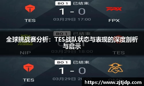 全球挑战赛分析：TES战队状态与表现的深度剖析与启示